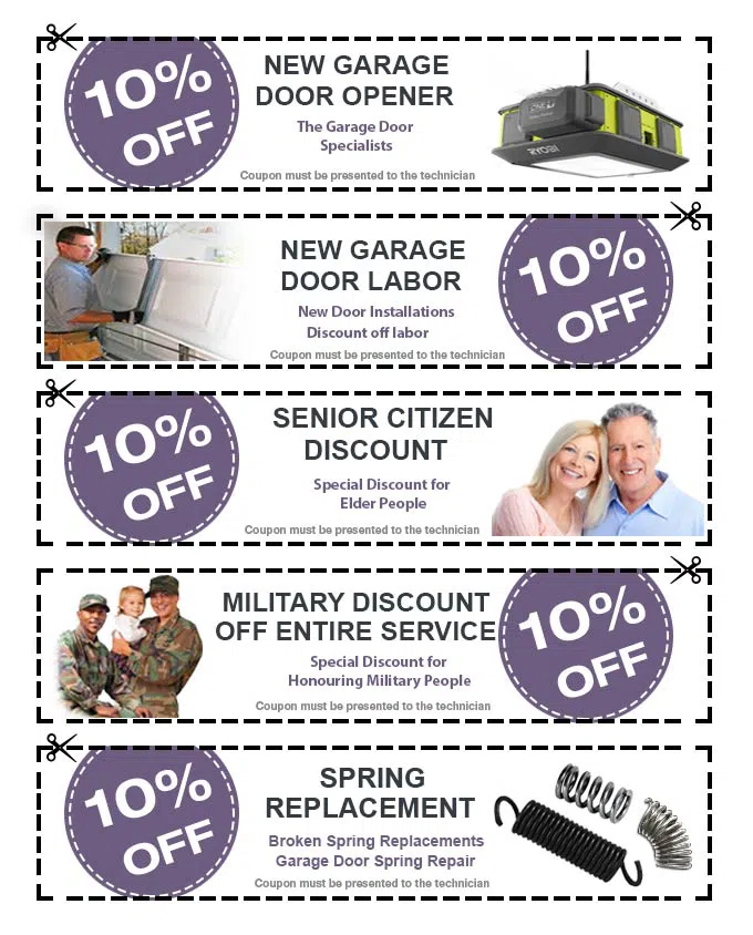 Community Garage Door Service Northville, MI 248-432-0046 - couponSet26-five